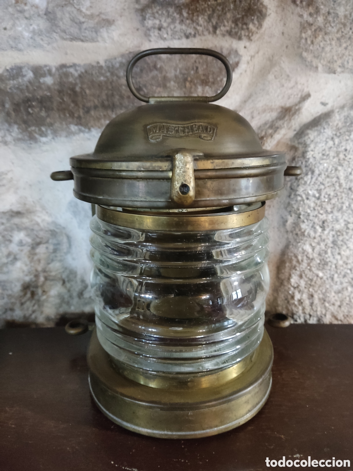 Antig&uuml;edades: Farol de barco Masthead - Foto 1