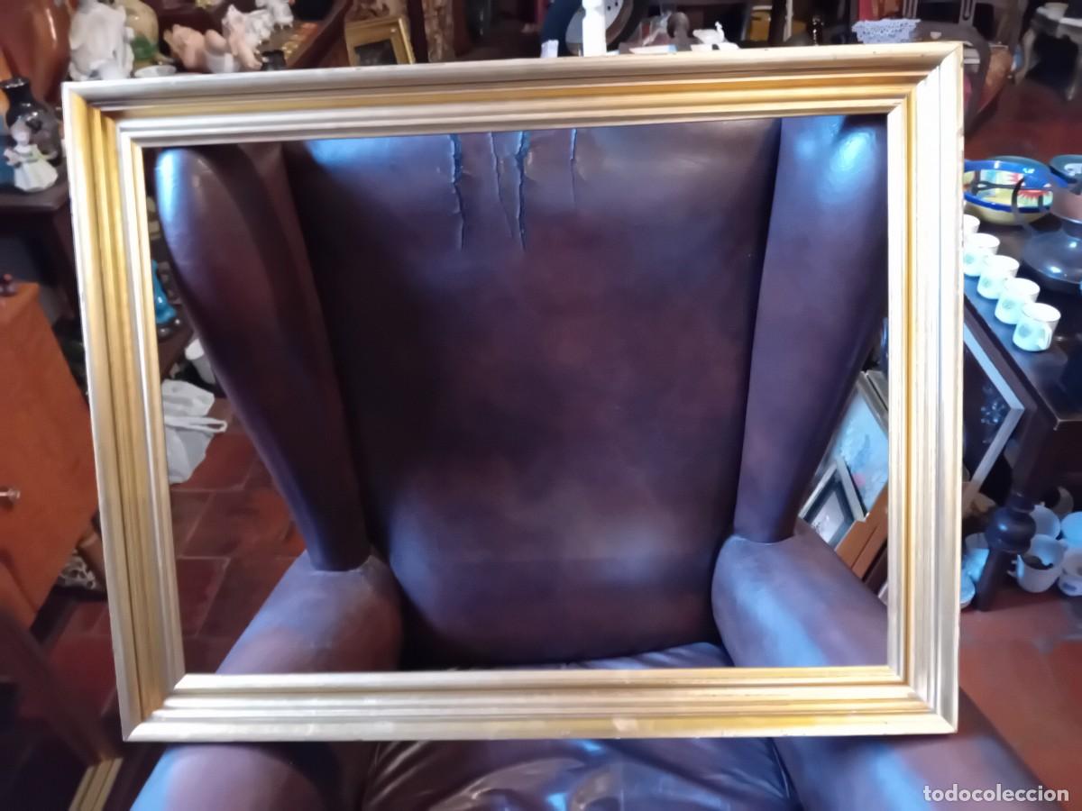 Antig&uuml;edades: Marco dorado d&eacute;cada de los 70 - Foto 1