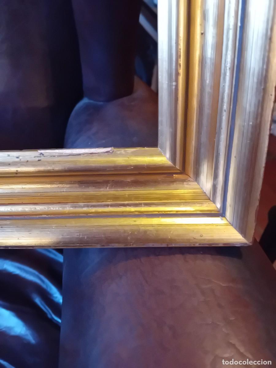 Antig&uuml;edades: Marco dorado d&eacute;cada de los 70 - Foto 2