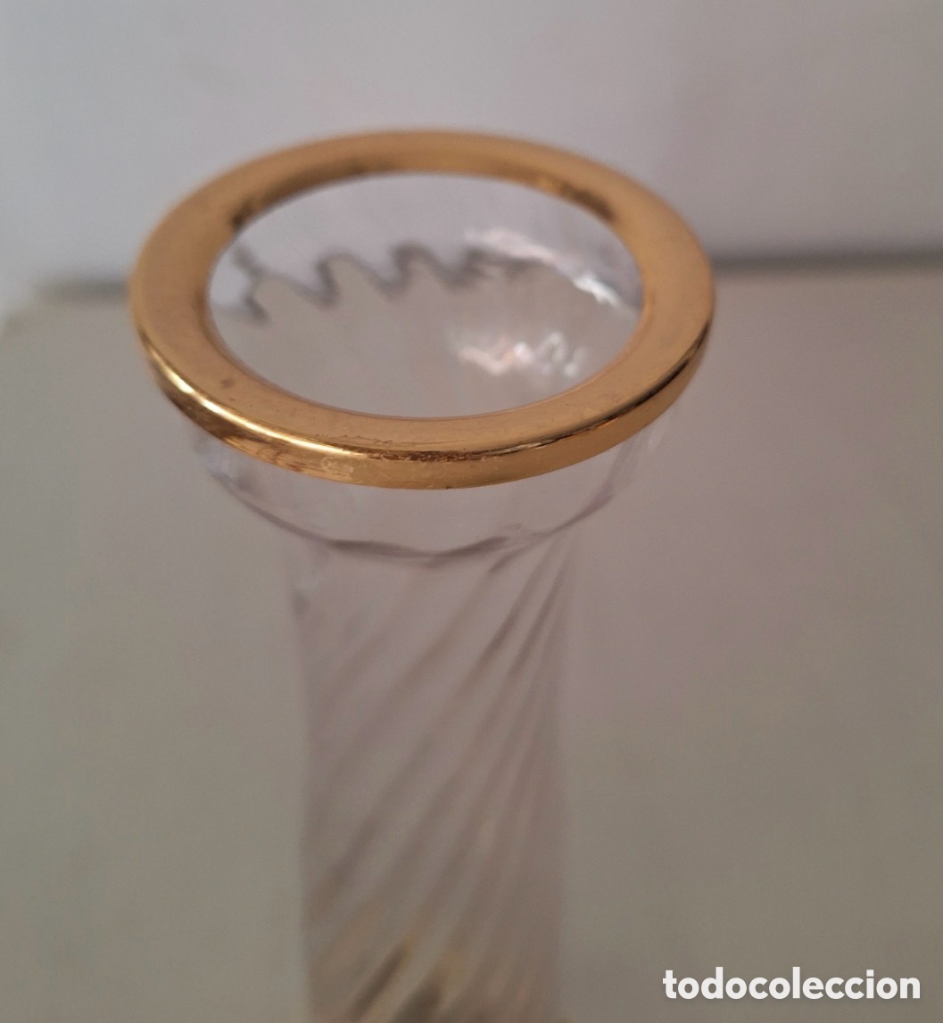 Antig&uuml;edades: Gran Jarr&oacute;n de cristal y oro antiguo - Foto 2