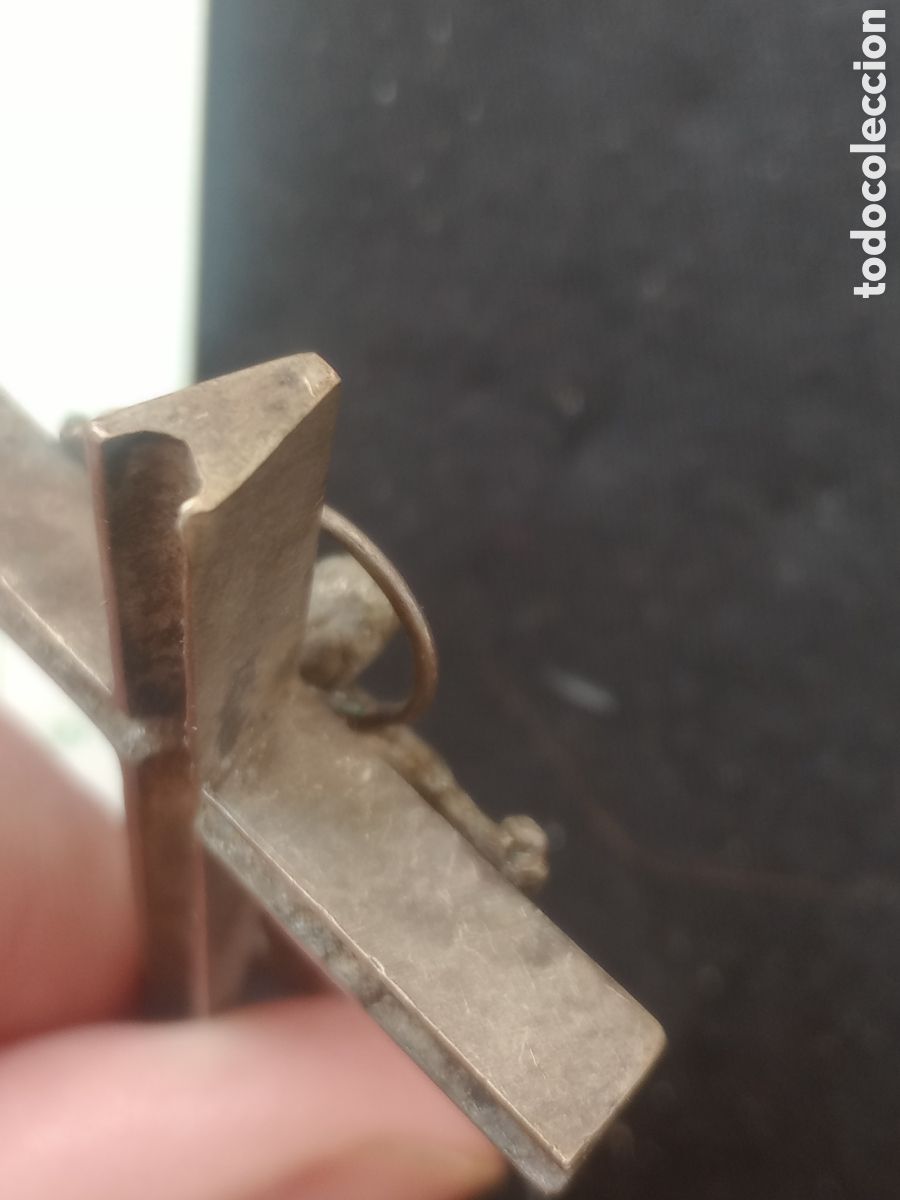 Antig&uuml;edades: Cruz de plata antigua - Foto 4