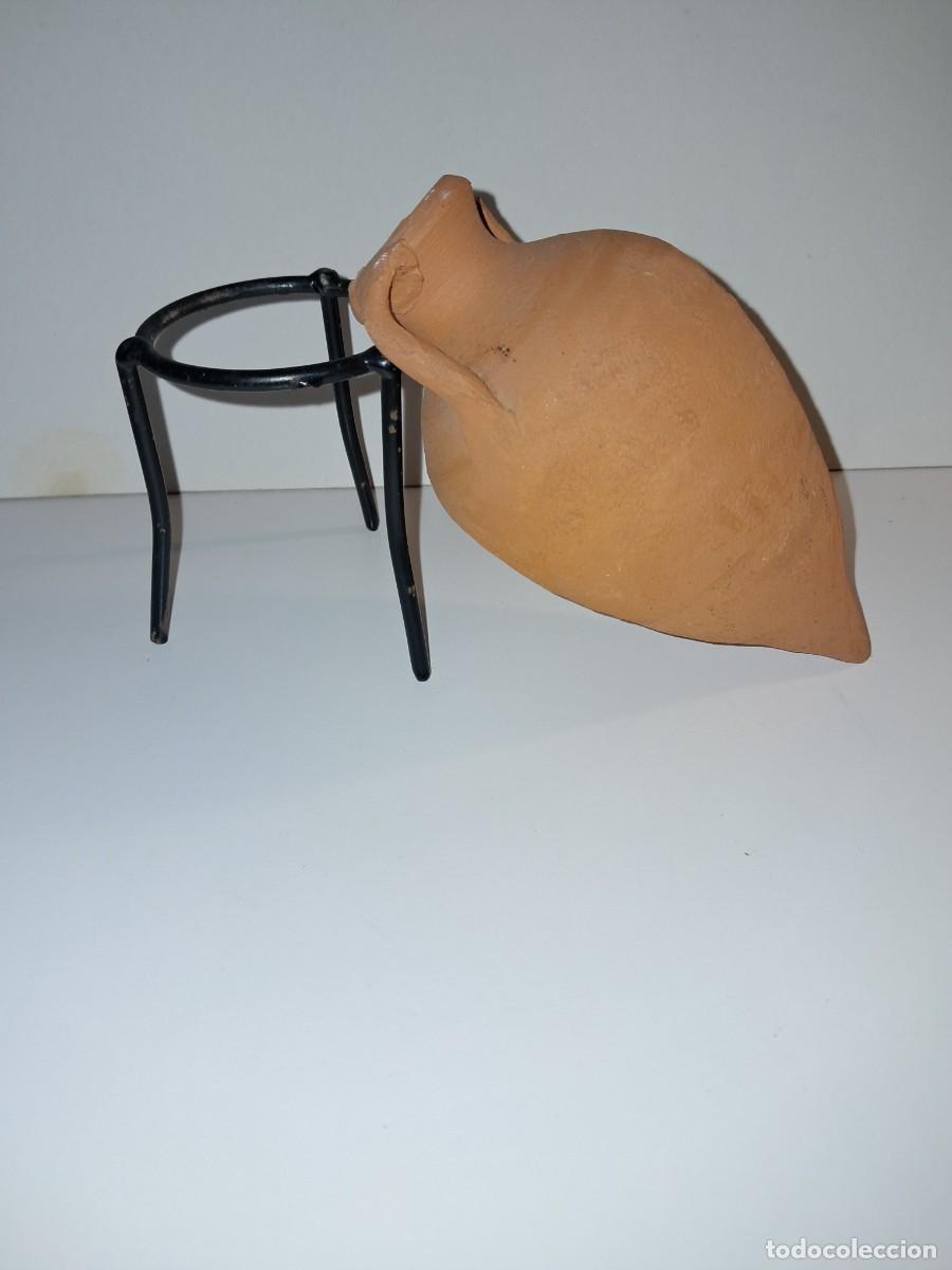 Antig&uuml;edades: Figura &Aacute;nfora de cer&aacute;mica r&uacute;stica - Foto 2