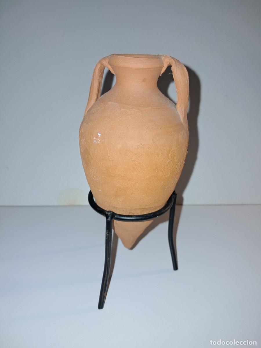 Antig&uuml;edades: Figura &Aacute;nfora de cer&aacute;mica r&uacute;stica - Foto 1