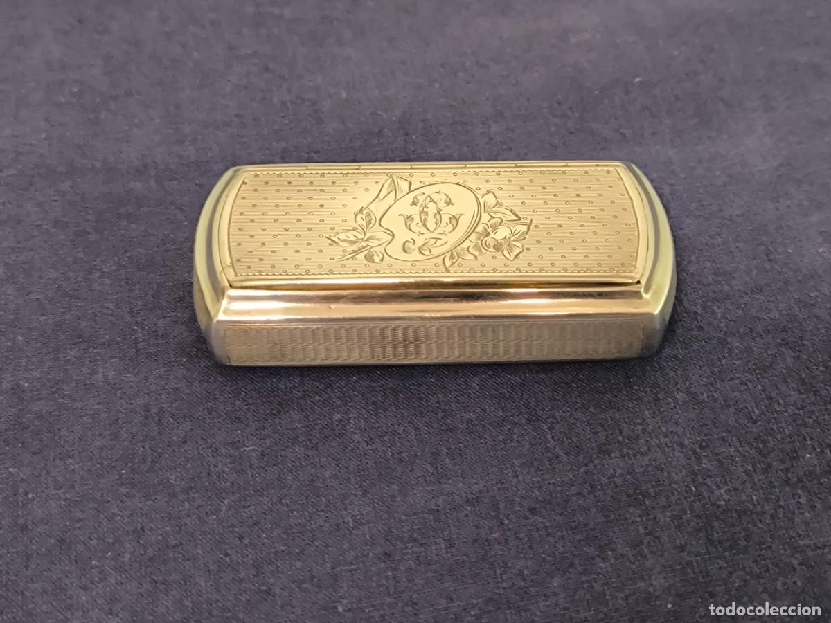 Antig&uuml;edades: CAJA DE PLATA FRANCESA DEL SIGLO XIX - Foto 1