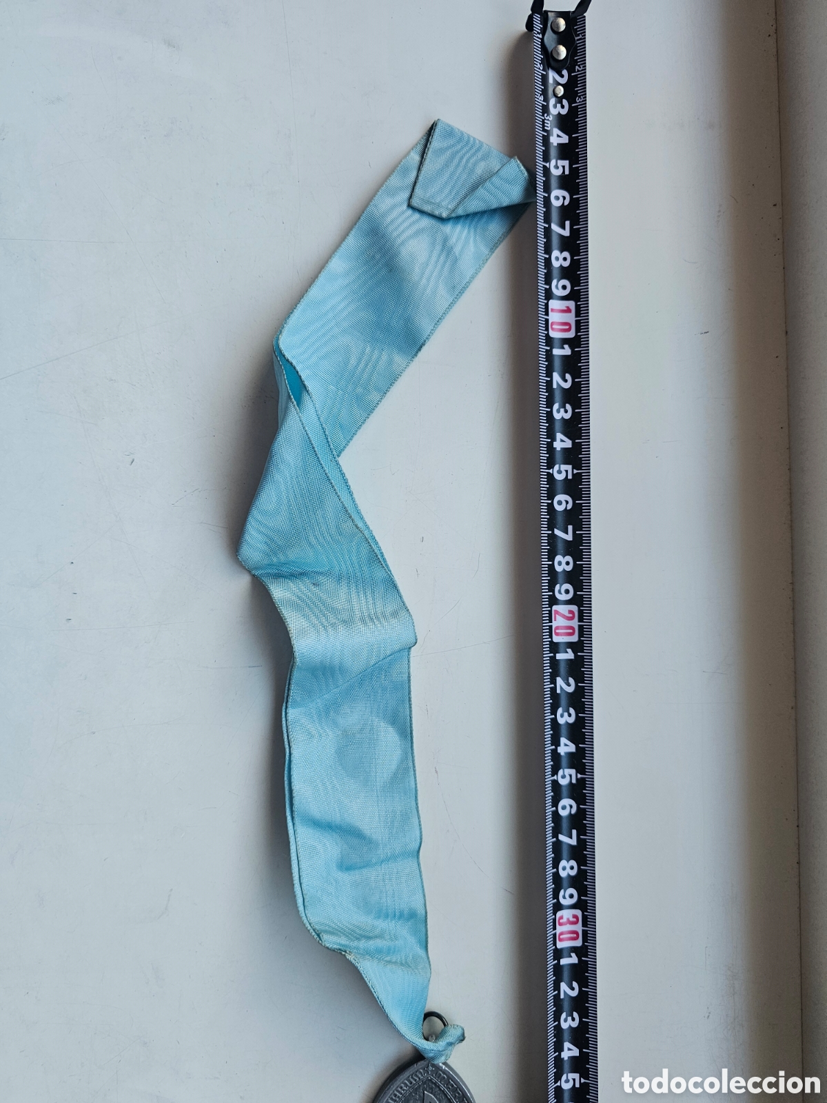 Antig&uuml;edades: Medalla de aluminio Mariana - Foto 4