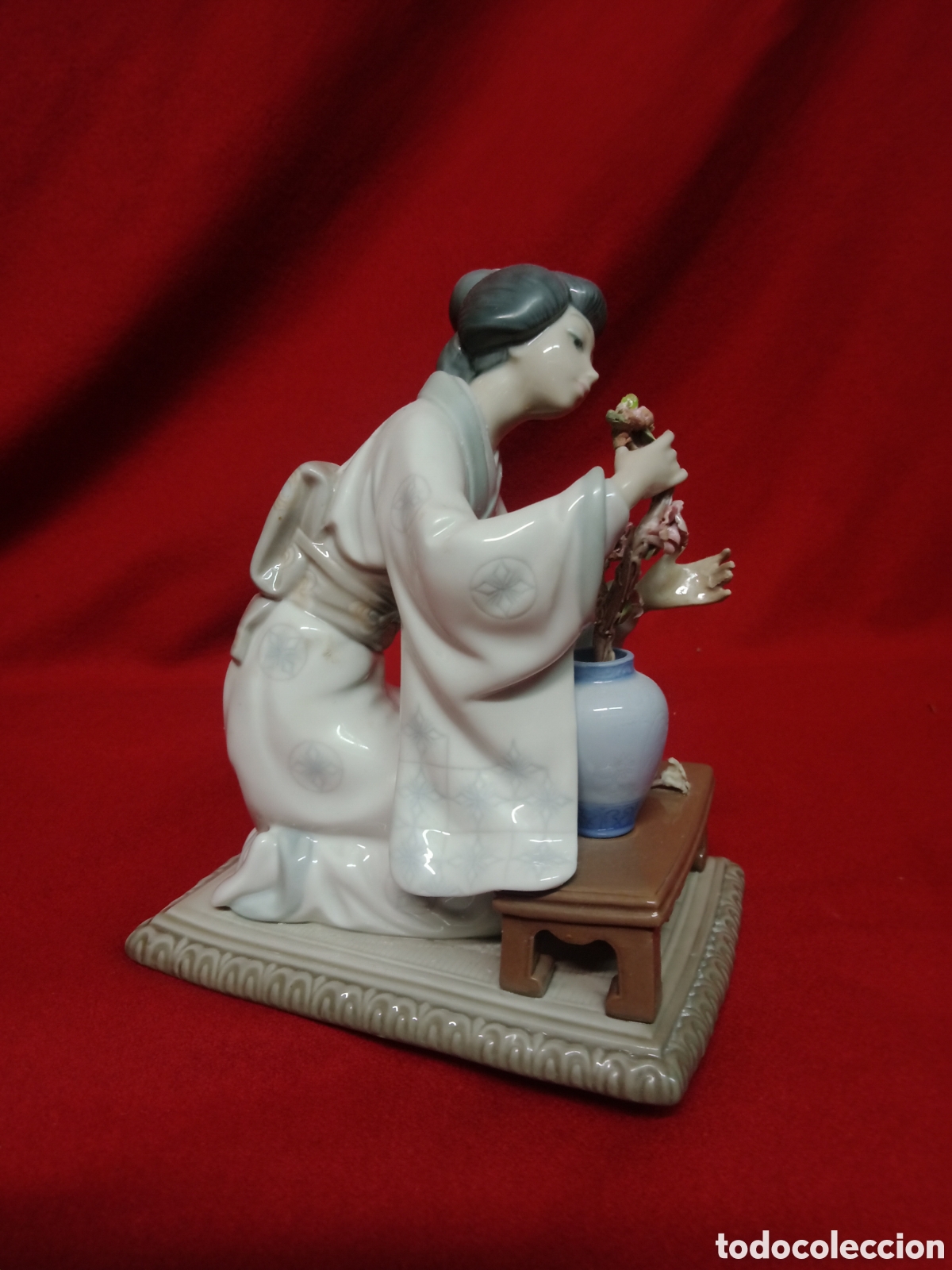 Antig&uuml;edades: Lladro figura Geisha - Foto 2