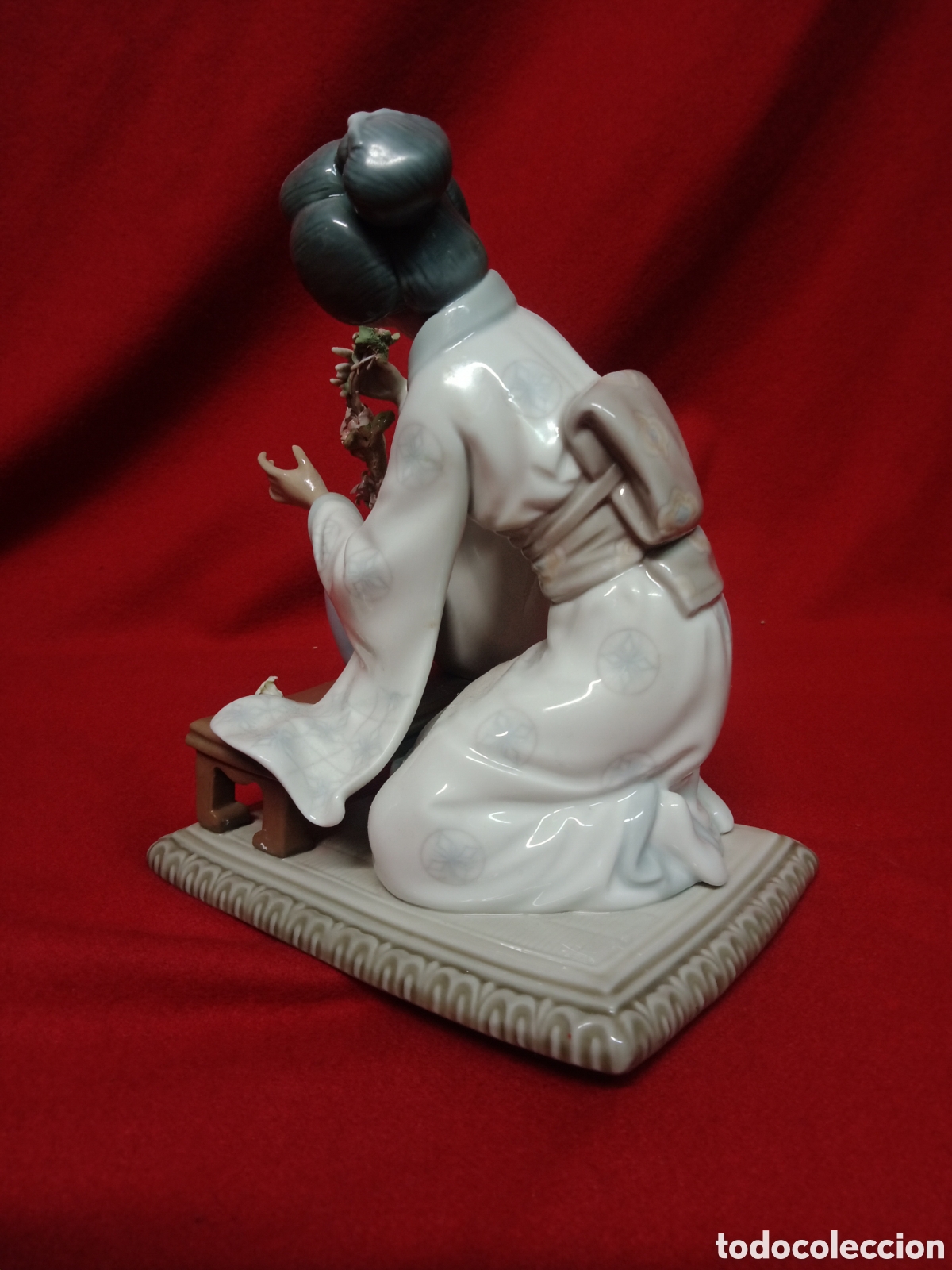 Antig&uuml;edades: Lladro figura Geisha - Foto 3