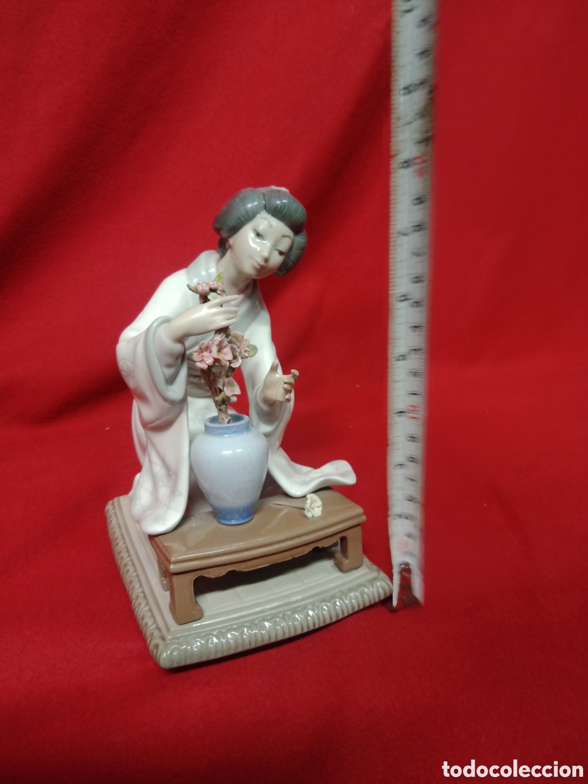Antig&uuml;edades: Lladro figura Geisha - Foto 7