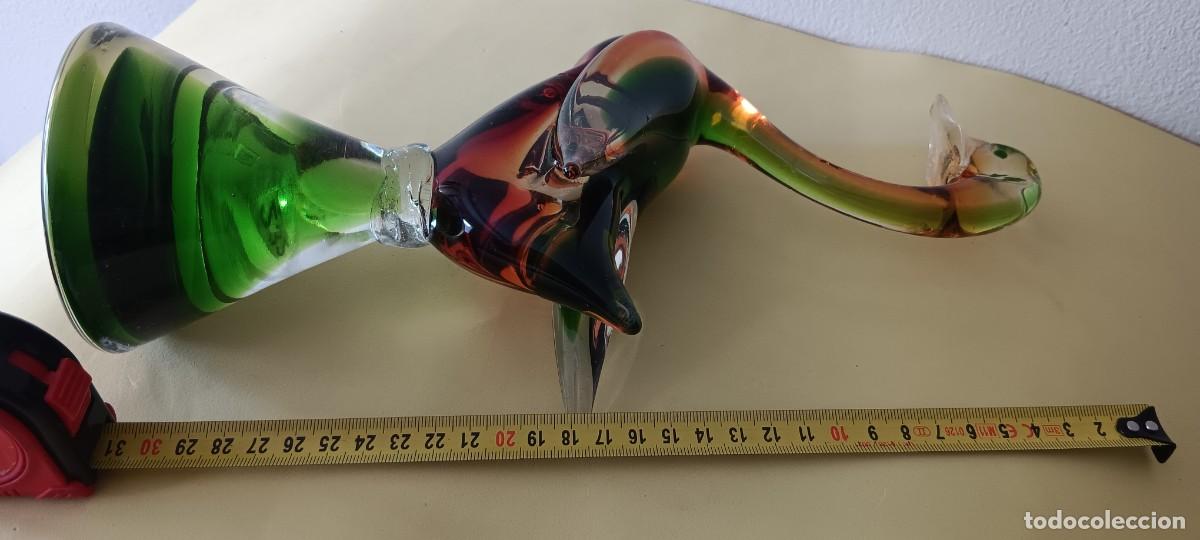 Antig&uuml;edades: CISNE DE CRISTAL DE MURANO - Foto 8