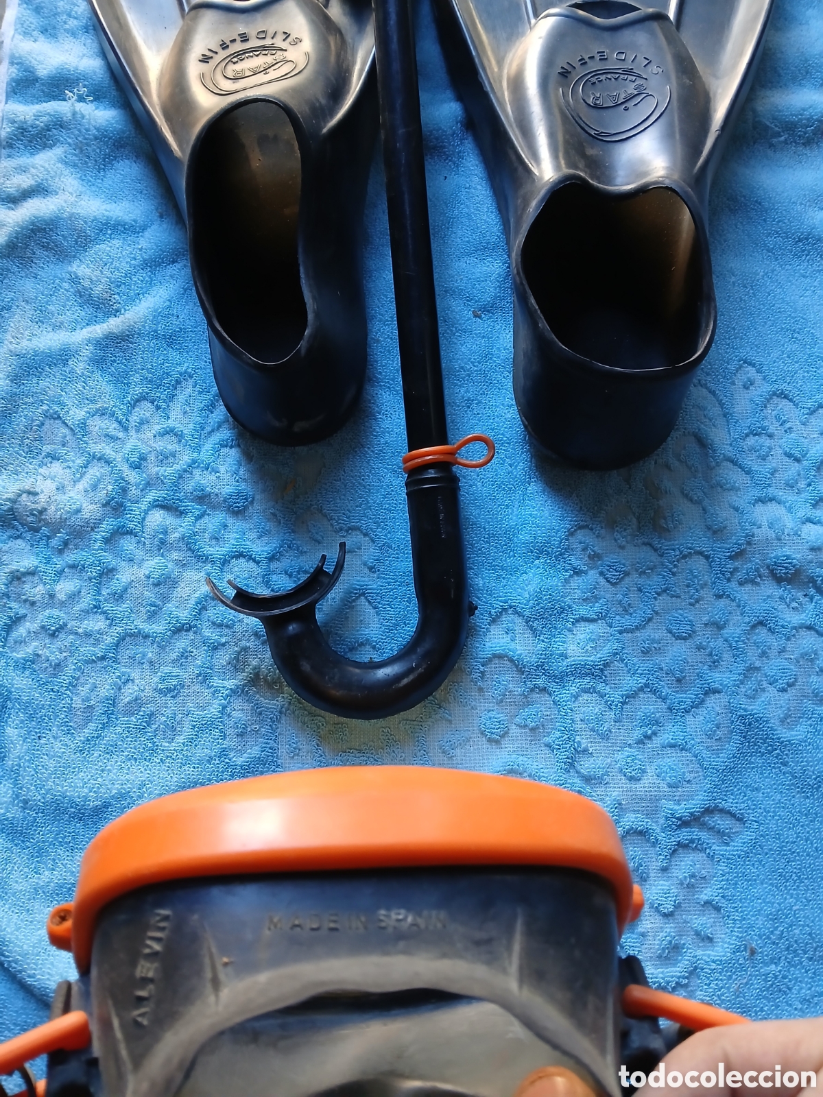 Antig&uuml;edades: Set buceo vintage ni&ntilde;os - Foto 2