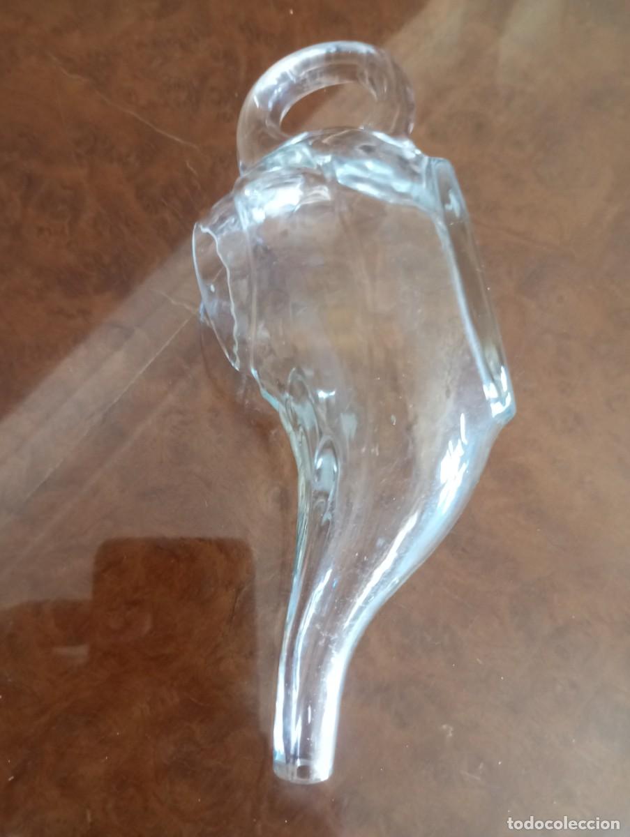 Antig&uuml;edades: ANTIGUO SALSERO DE CRISTAL - Foto 3