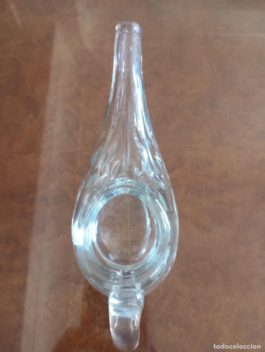 Antig&uuml;edades: ANTIGUO SALSERO DE CRISTAL - Foto 4