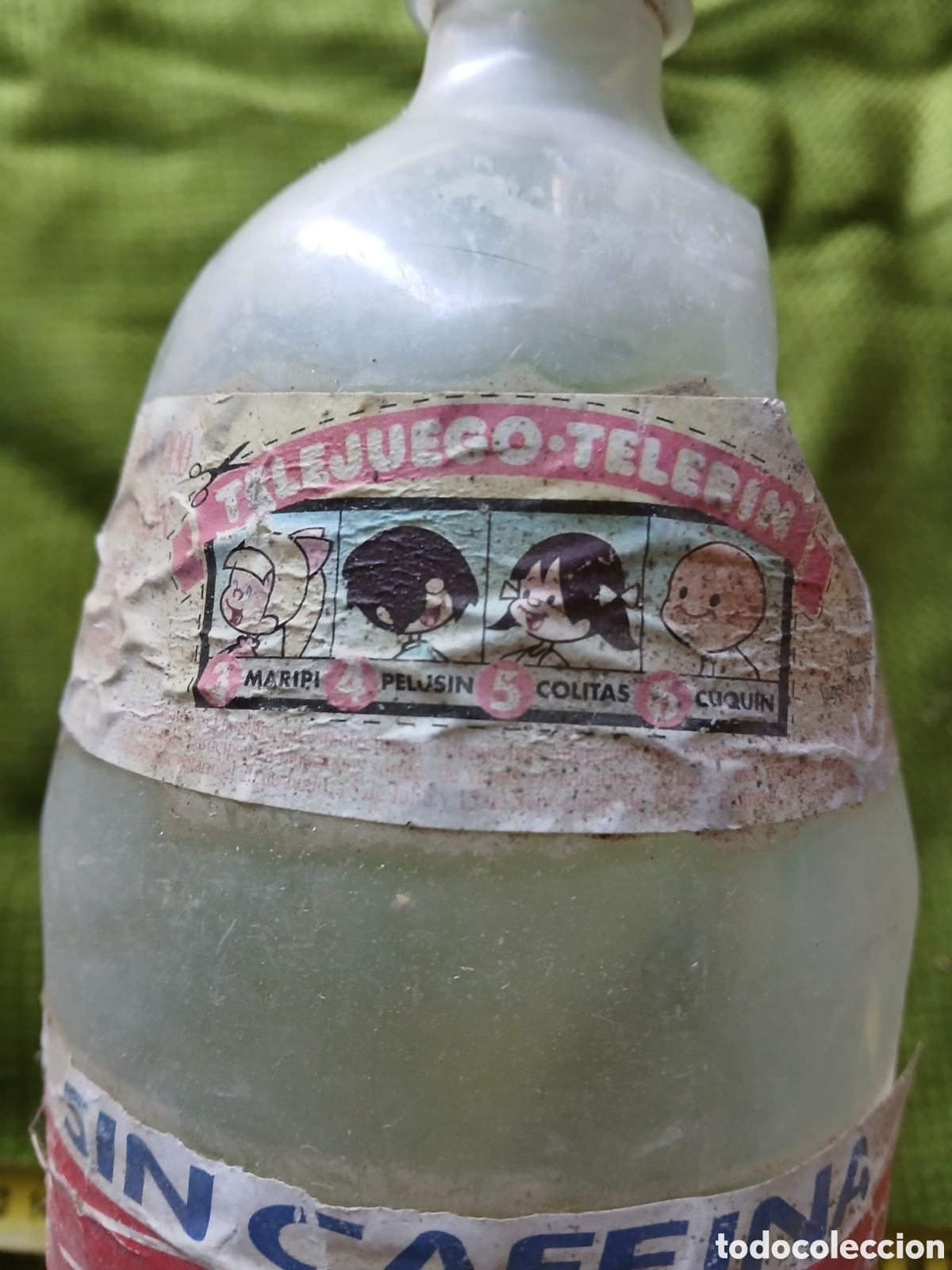 Antig&uuml;edades: Botella la casera cola sin cafe&iacute;na telerin - Foto 2