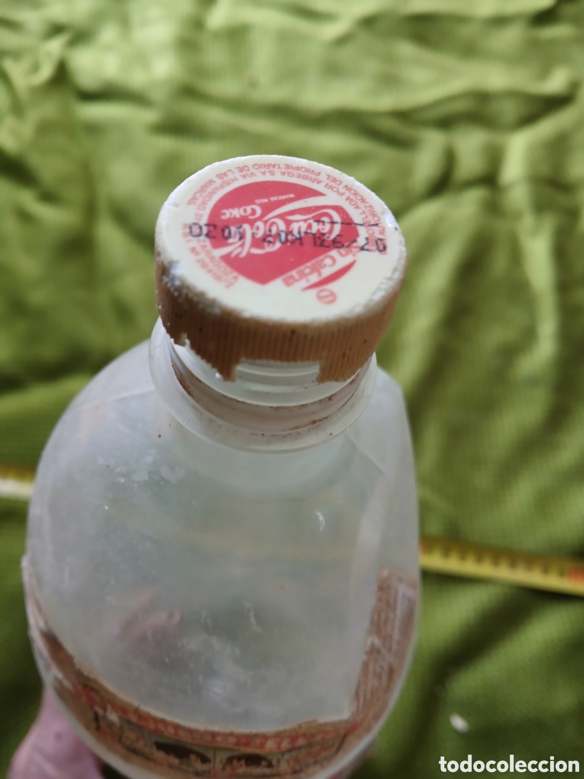 Antig&uuml;edades: Botella la casera cola sin cafe&iacute;na telerin - Foto 3