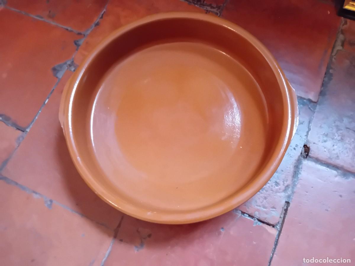 Antig&uuml;edades: Cazuela de barro vidriada - Foto 1