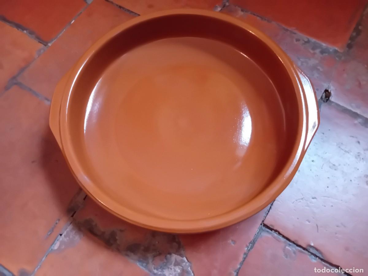 Antig&uuml;edades: Cazuela de barro vidriada - Foto 1