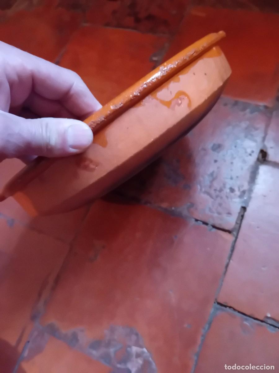 Antig&uuml;edades: Cazuela de barro vidriada - Foto 2