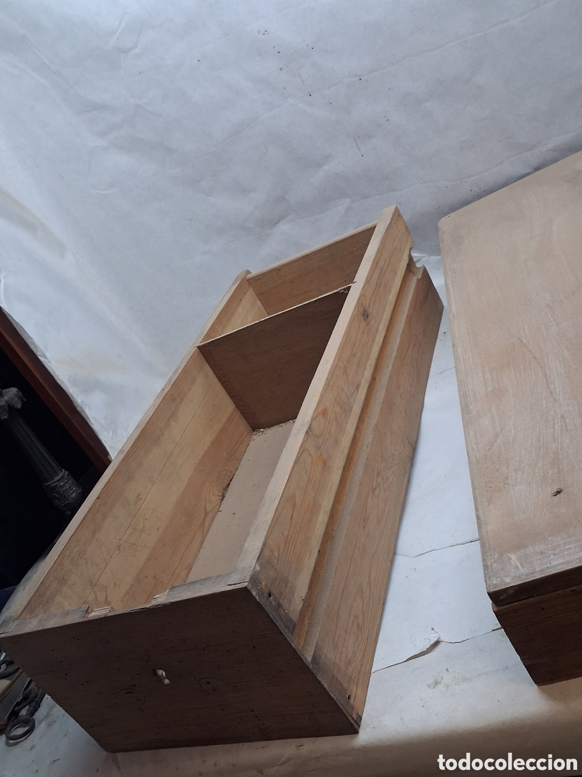 Antig&uuml;edades: 3cajones de pino antiguos - Foto 3