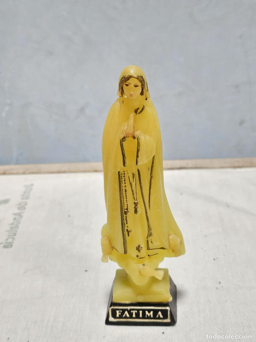 Antig&uuml;edades: figura de virgen de fatima - Foto 1