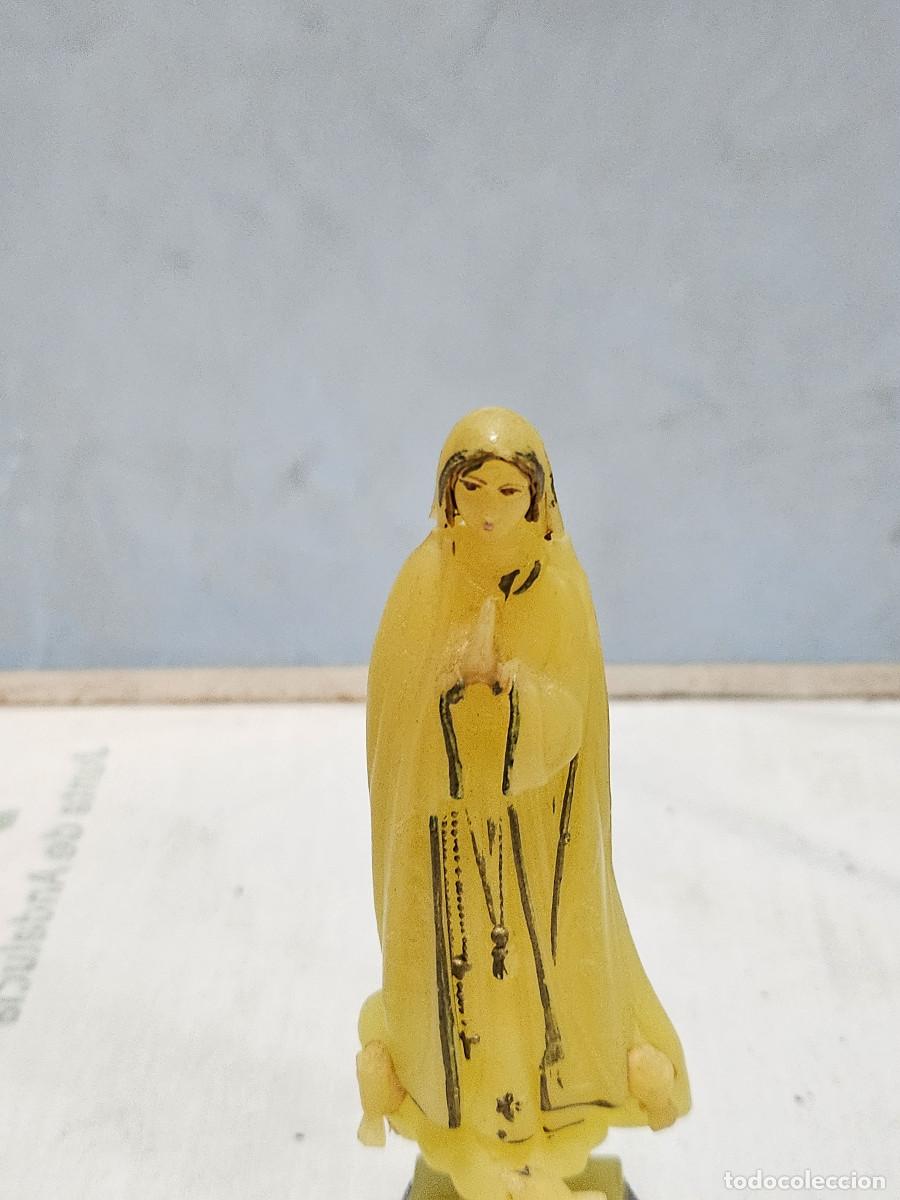 Antig&uuml;edades: figura de virgen de fatima - Foto 2