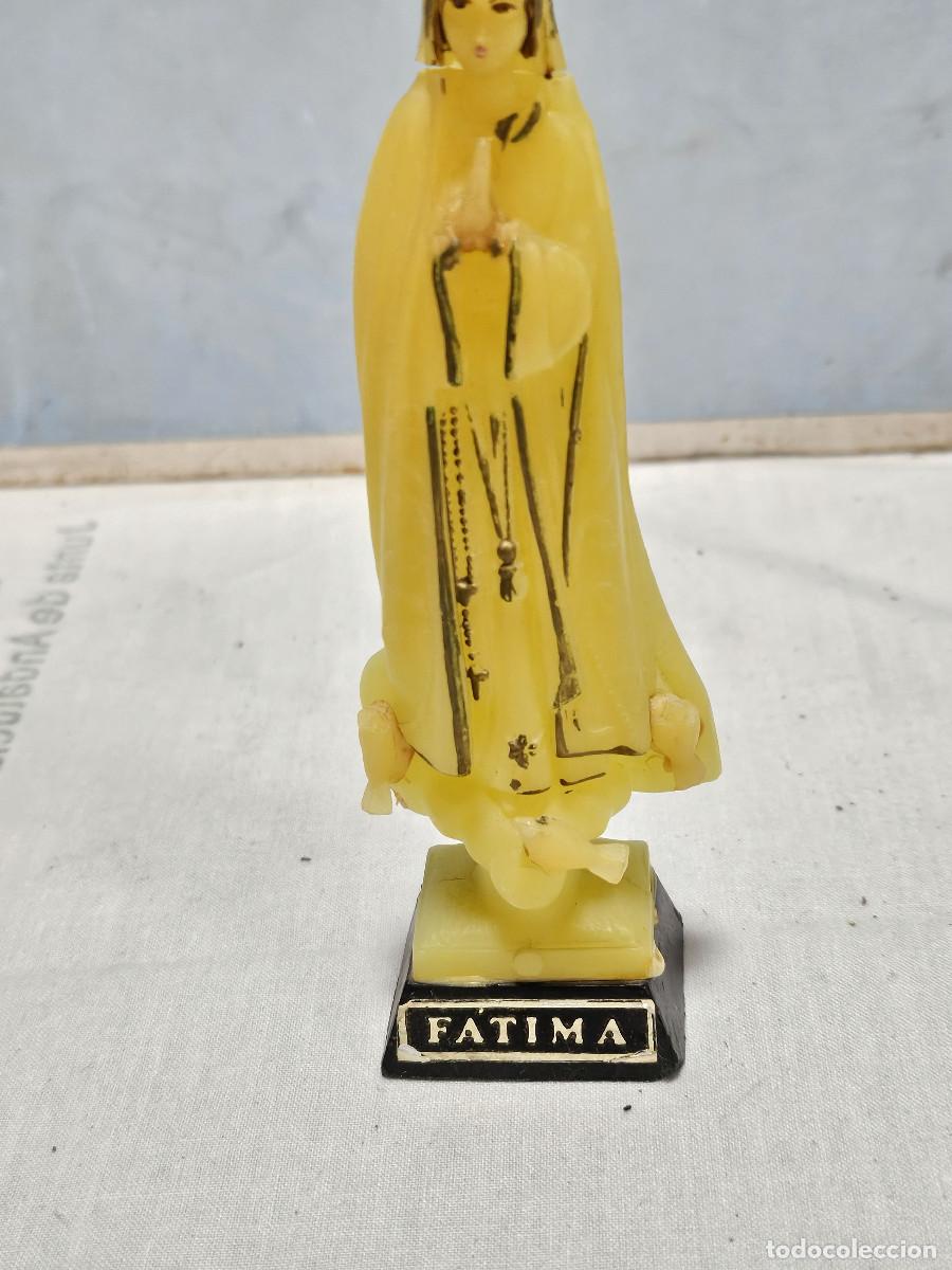 Antig&uuml;edades: figura de virgen de fatima - Foto 3