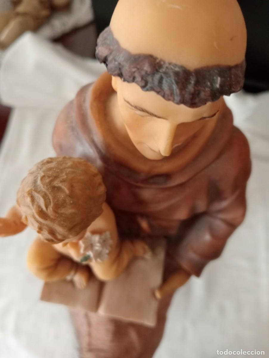 Antig&uuml;edades: FIGURA DE SAN ANTONIO - Foto 9