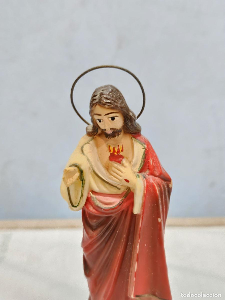 Antig&uuml;edades: figura religiosa vintage - Foto 2