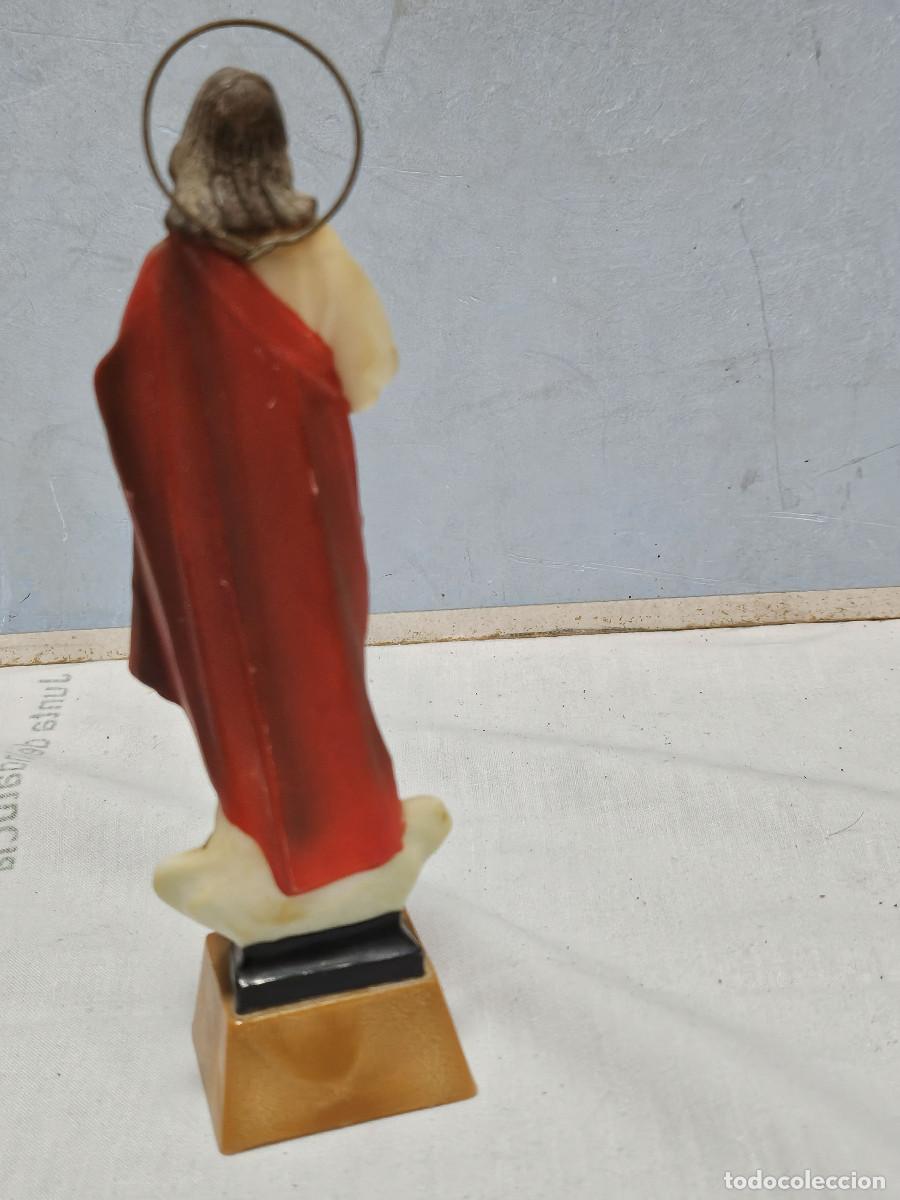 Antig&uuml;edades: figura religiosa vintage - Foto 4