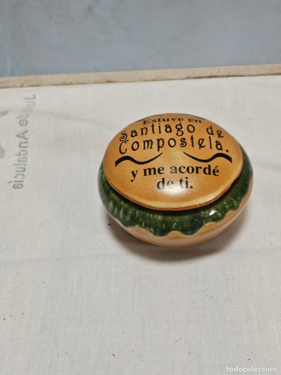 Antig&uuml;edades: peque&ntilde;a caja de ceramica - Foto 1