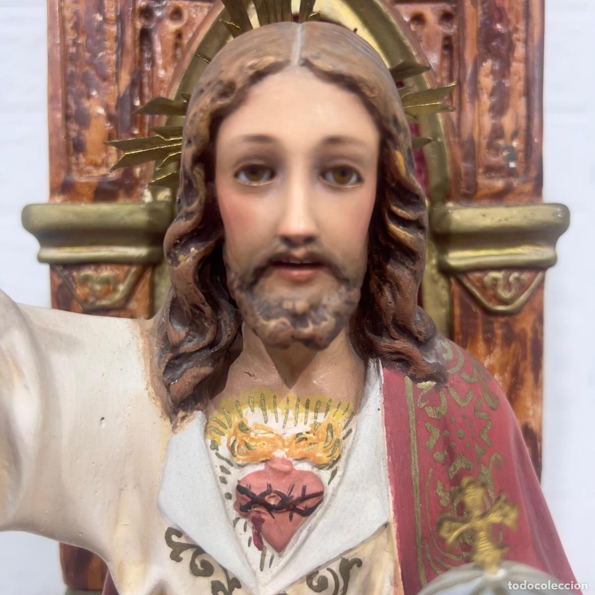 Antig&uuml;edades: Sagrado Coraz&oacute;n de Jes&uacute;s entronizado, - Foto 4