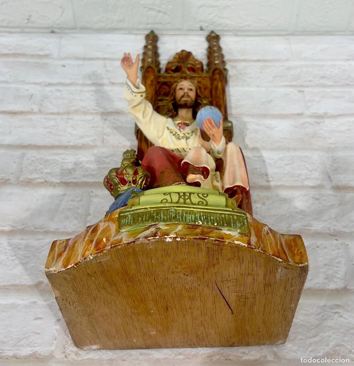 Antig&uuml;edades: Sagrado Coraz&oacute;n de Jes&uacute;s entronizado, - Foto 6