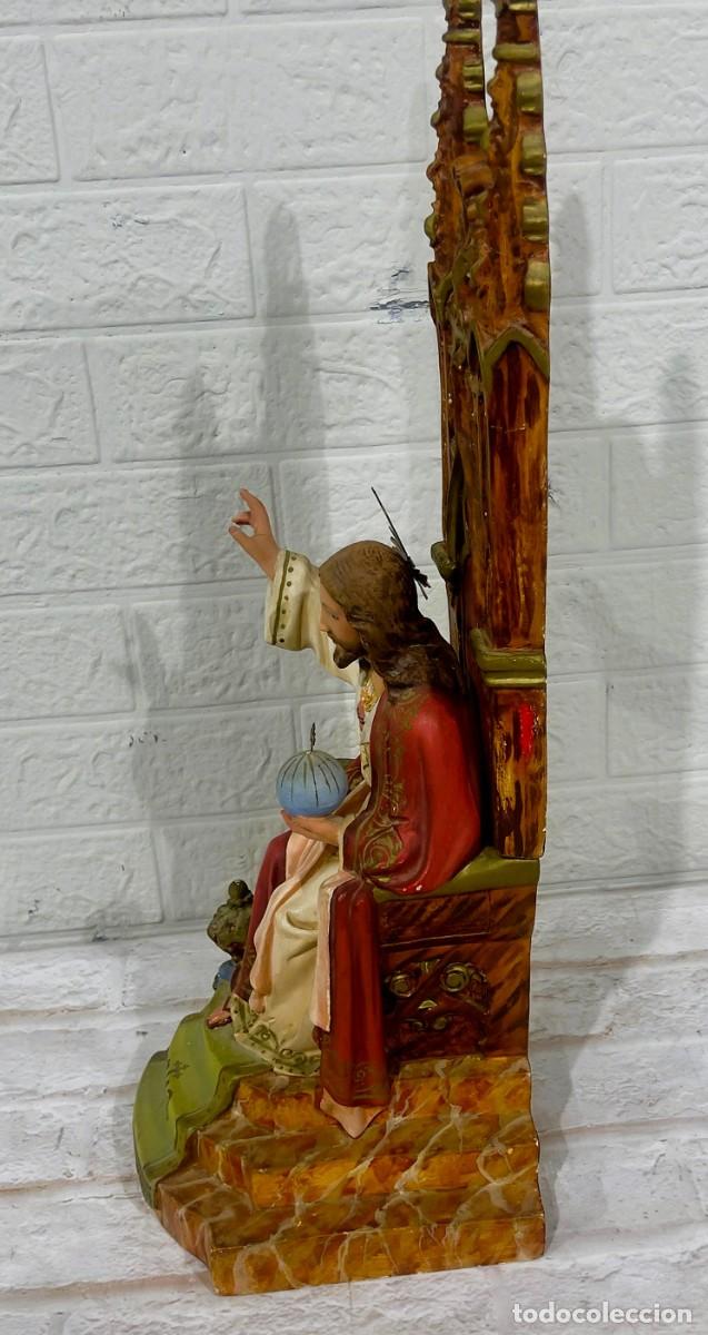Antig&uuml;edades: Sagrado Coraz&oacute;n de Jes&uacute;s entronizado, - Foto 7