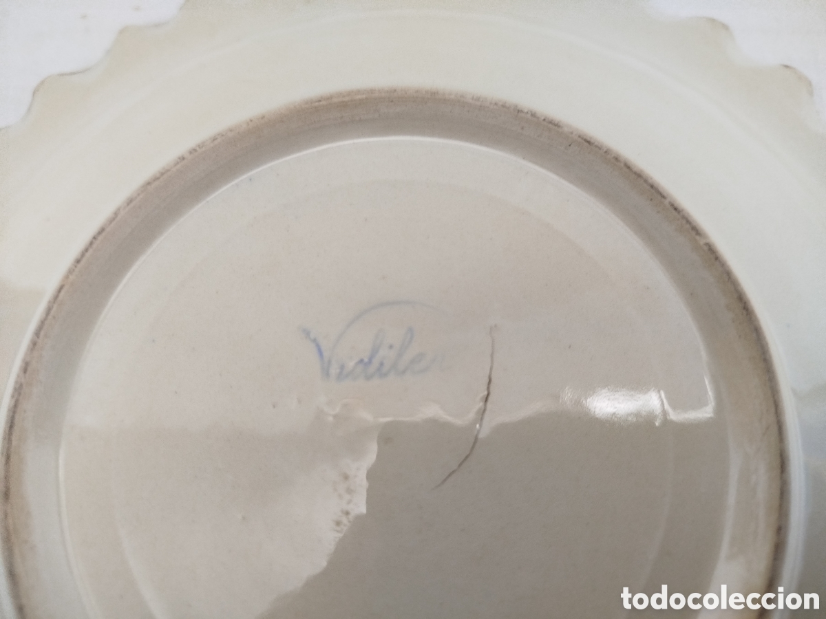 Antig&uuml;edades: Plato de Manises, marca Vidiler - Foto 5
