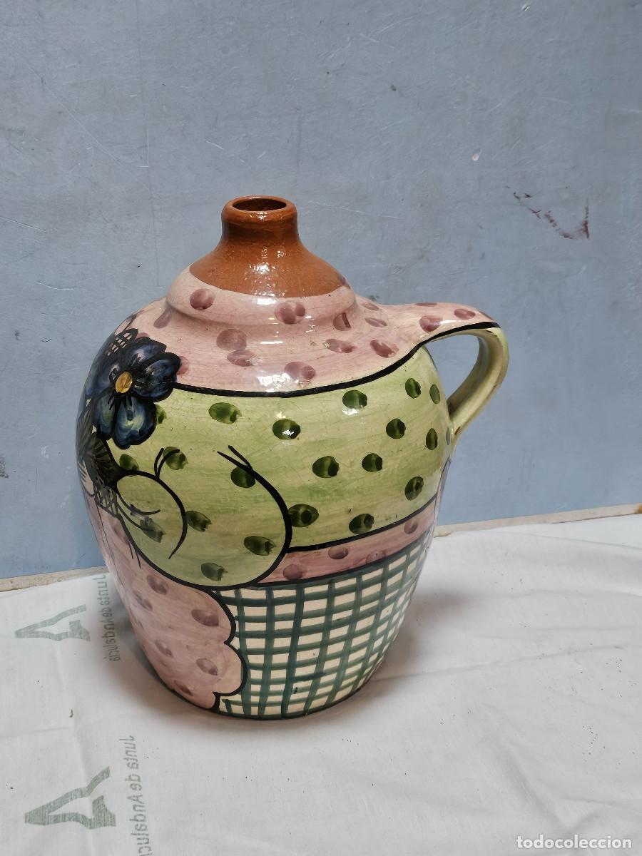 Antig&uuml;edades: jarron de ceramica vintage - Foto 1