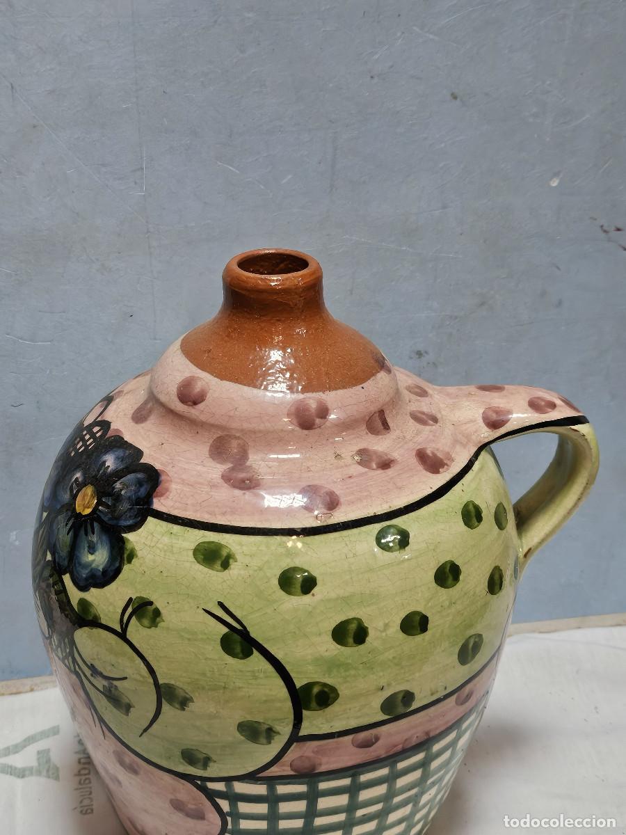 Antig&uuml;edades: jarron de ceramica vintage - Foto 2