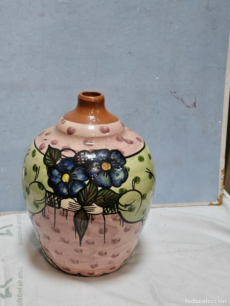 Antig&uuml;edades: jarron de ceramica vintage - Foto 3