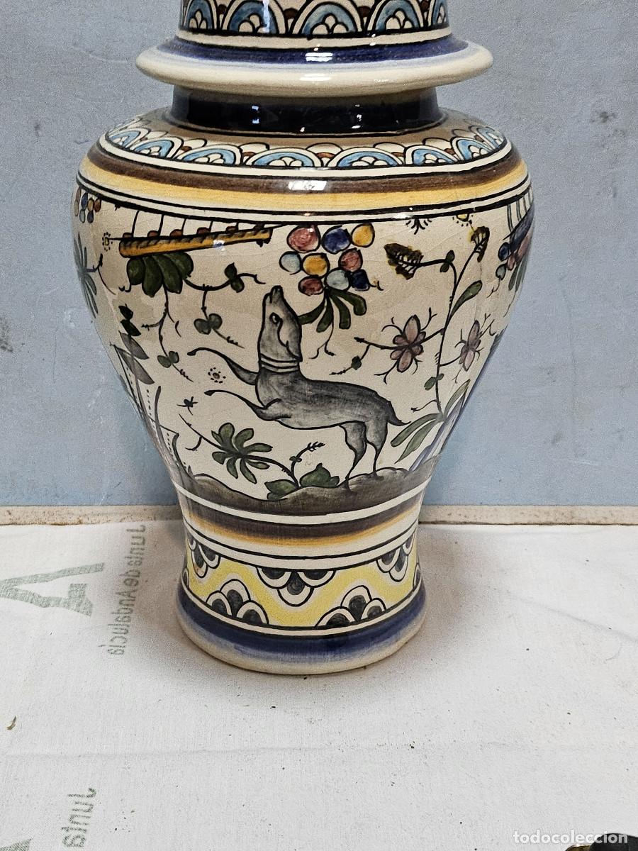 Antig&uuml;edades: jarron de ceramica vintage - Foto 2