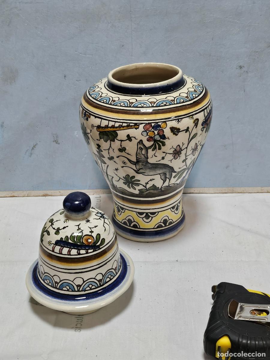 Antig&uuml;edades: jarron de ceramica vintage - Foto 5