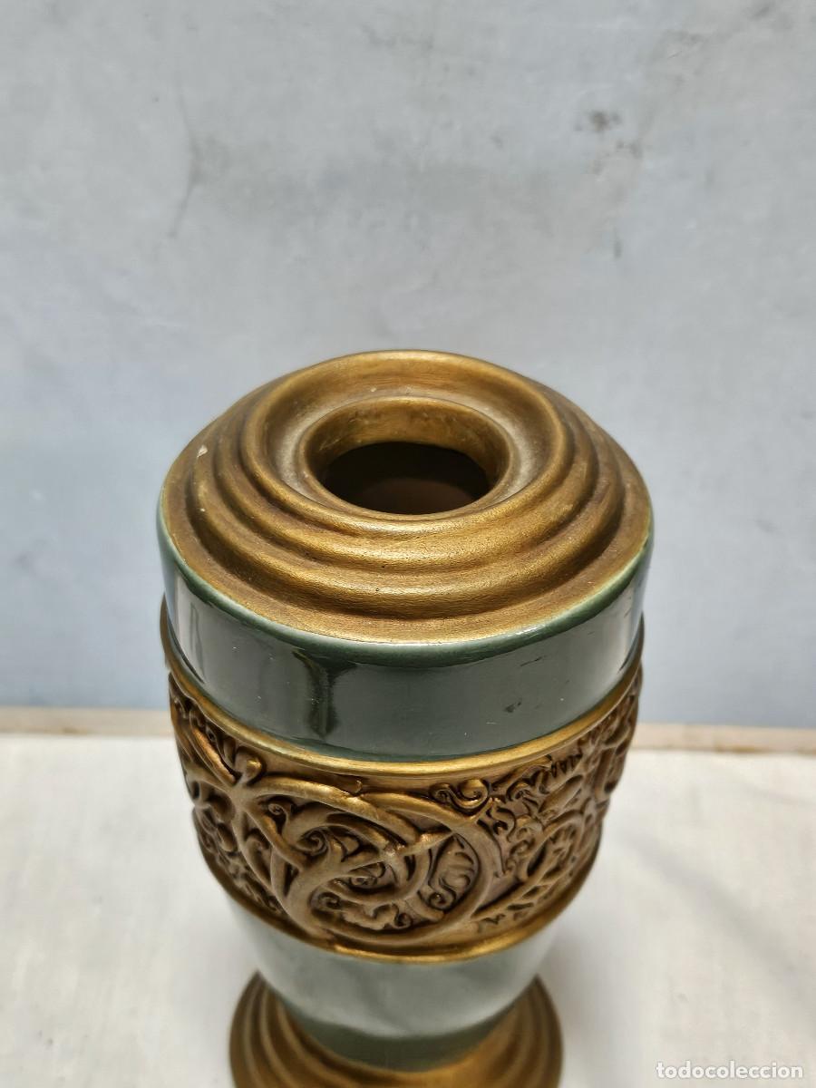 Antig&uuml;edades: jarron de ceramica vintage - Foto 2