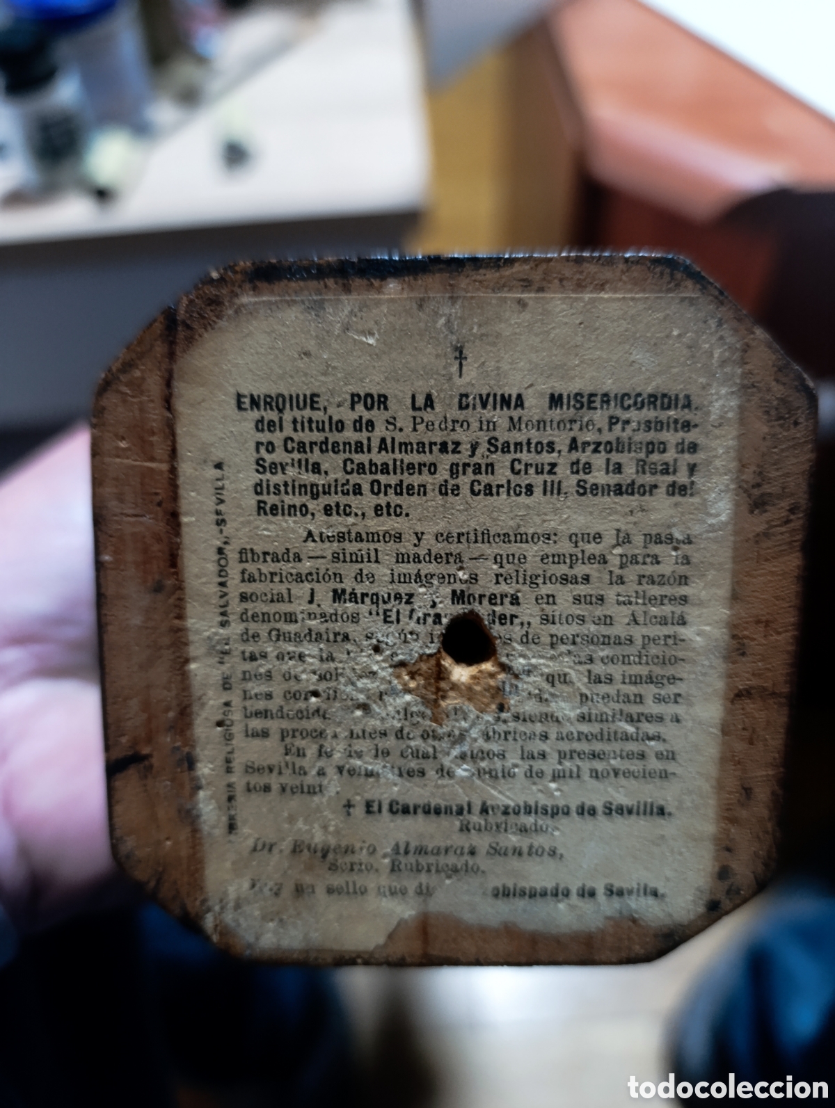 Antig&uuml;edades: Sagrado Coraz&oacute;n de Jes&uacute;s. - Foto 7