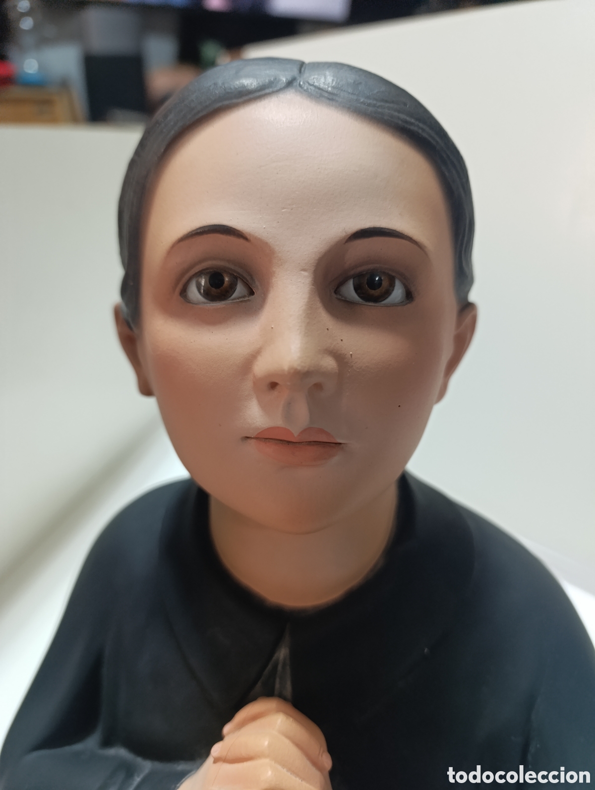 Antig&uuml;edades: Busto Santa Gema Galgani - Foto 5