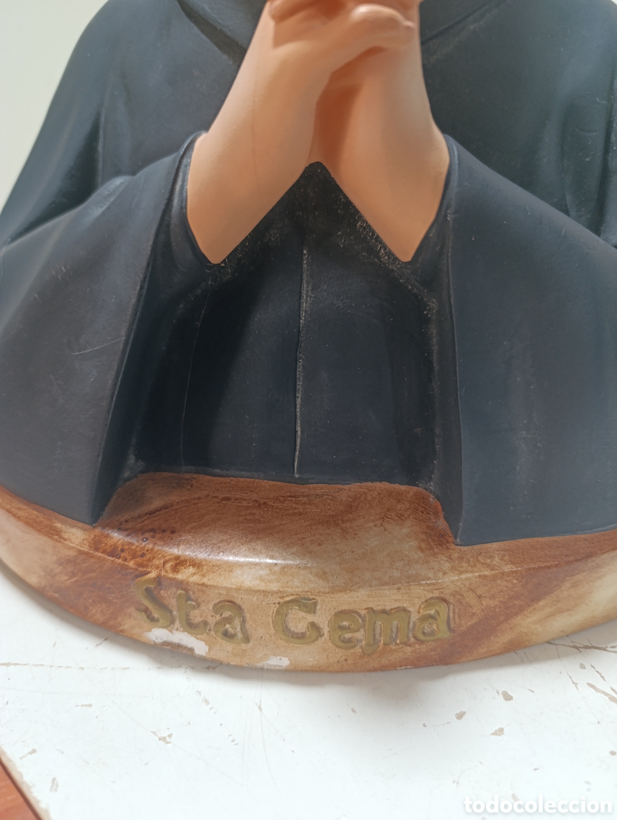 Antig&uuml;edades: Busto Santa Gema Galgani - Foto 6