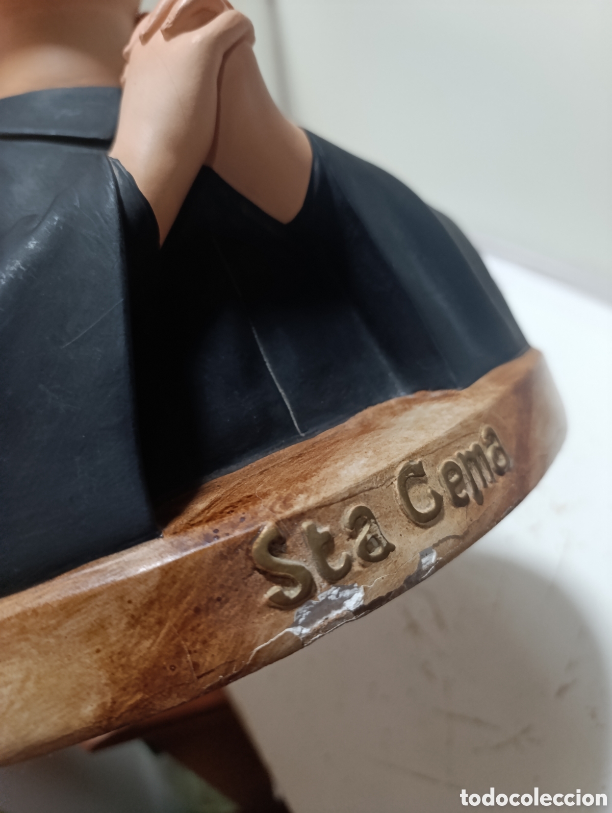 Antig&uuml;edades: Busto Santa Gema Galgani - Foto 8