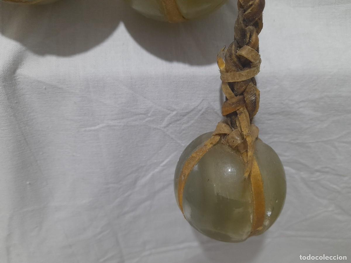 Antig&uuml;edades: BOLEADORAS DE &Oacute;NIX HECHAS A MANO - Foto 7