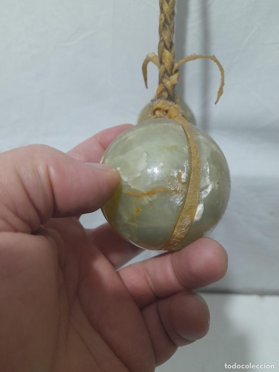 Antig&uuml;edades: BOLEADORAS DE &Oacute;NIX HECHAS A MANO - Foto 8