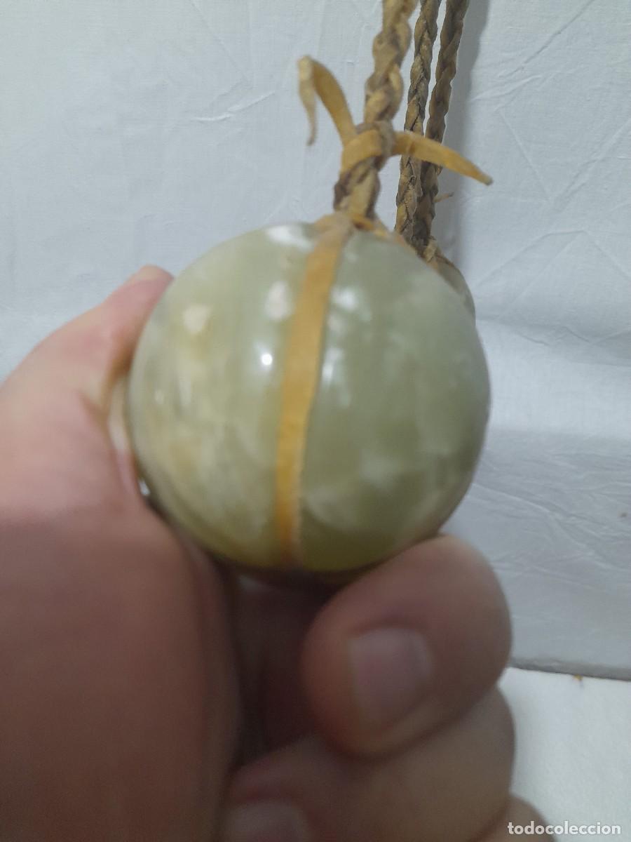 Antig&uuml;edades: BOLEADORAS DE &Oacute;NIX HECHAS A MANO - Foto 9