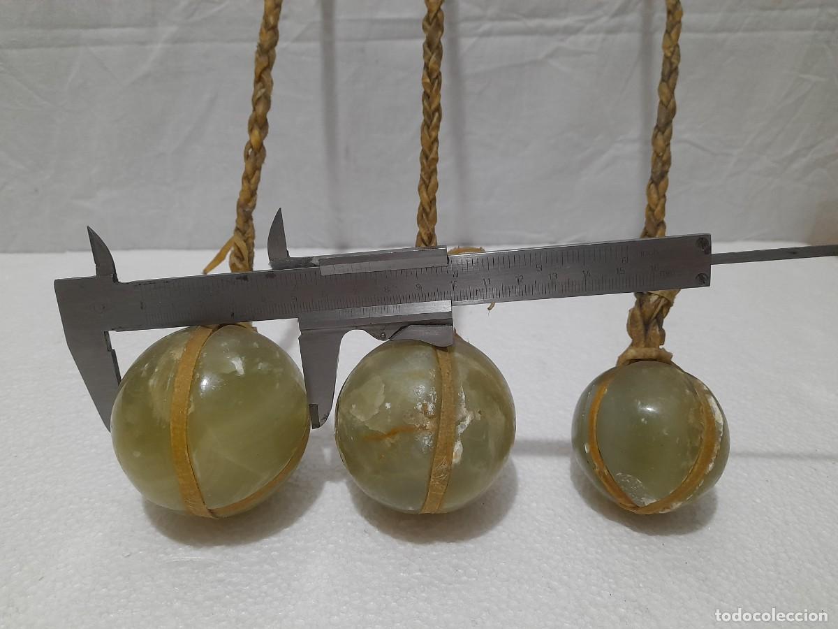 Antig&uuml;edades: BOLEADORAS DE &Oacute;NIX HECHAS A MANO - Foto 14