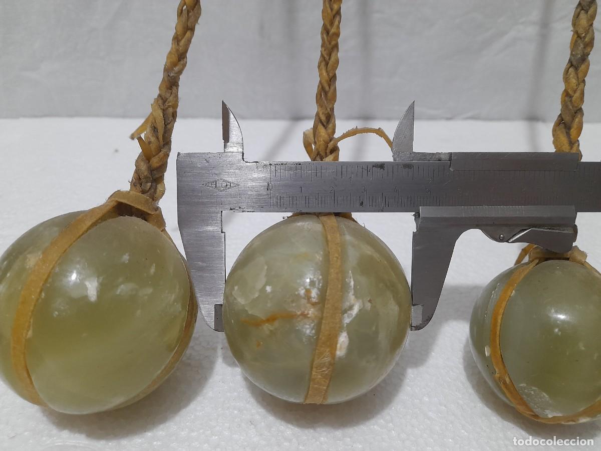 Antig&uuml;edades: BOLEADORAS DE &Oacute;NIX HECHAS A MANO - Foto 15