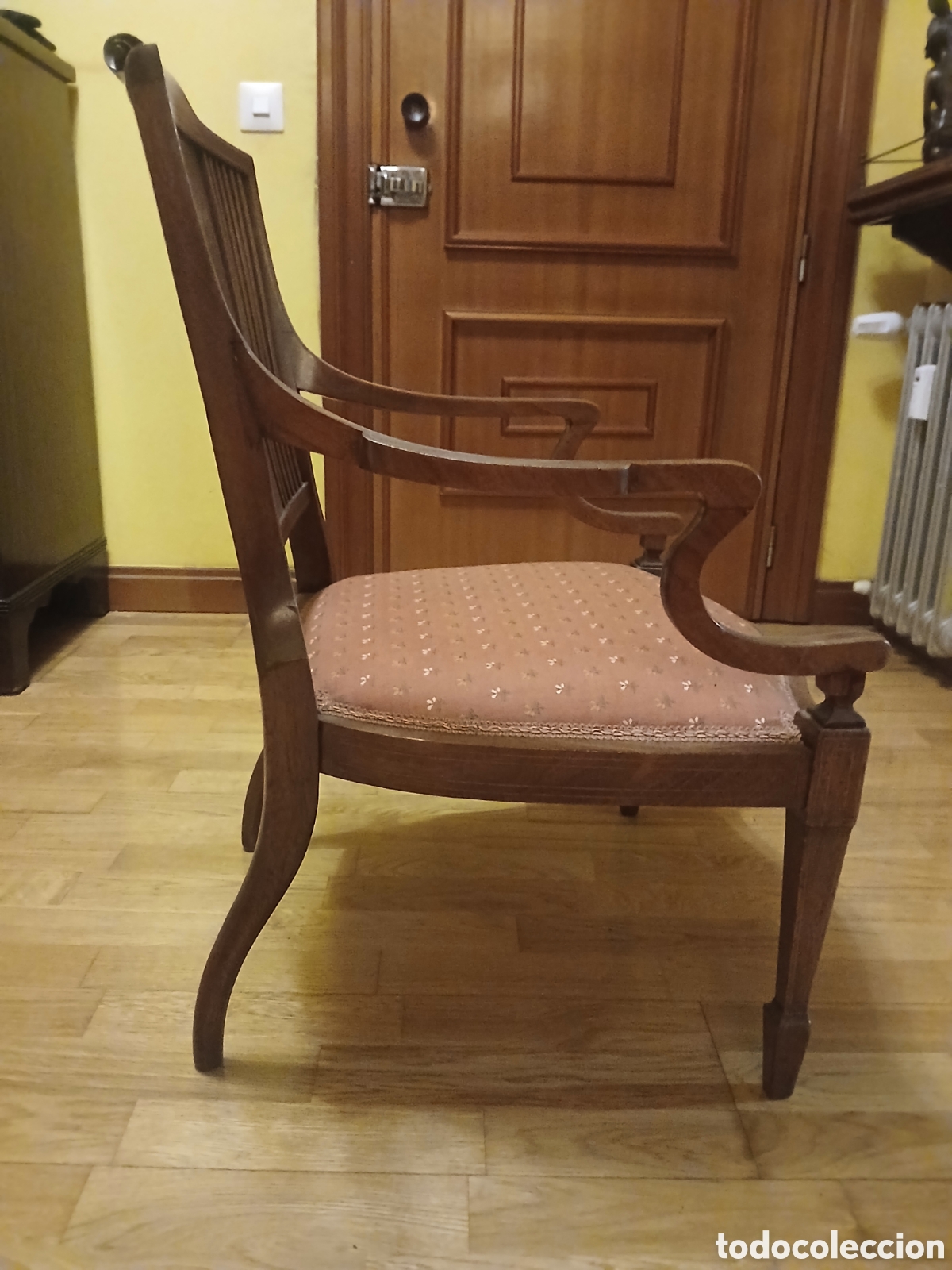 Antig&uuml;edades: Antigo silla de Escritorio - Foto 5
