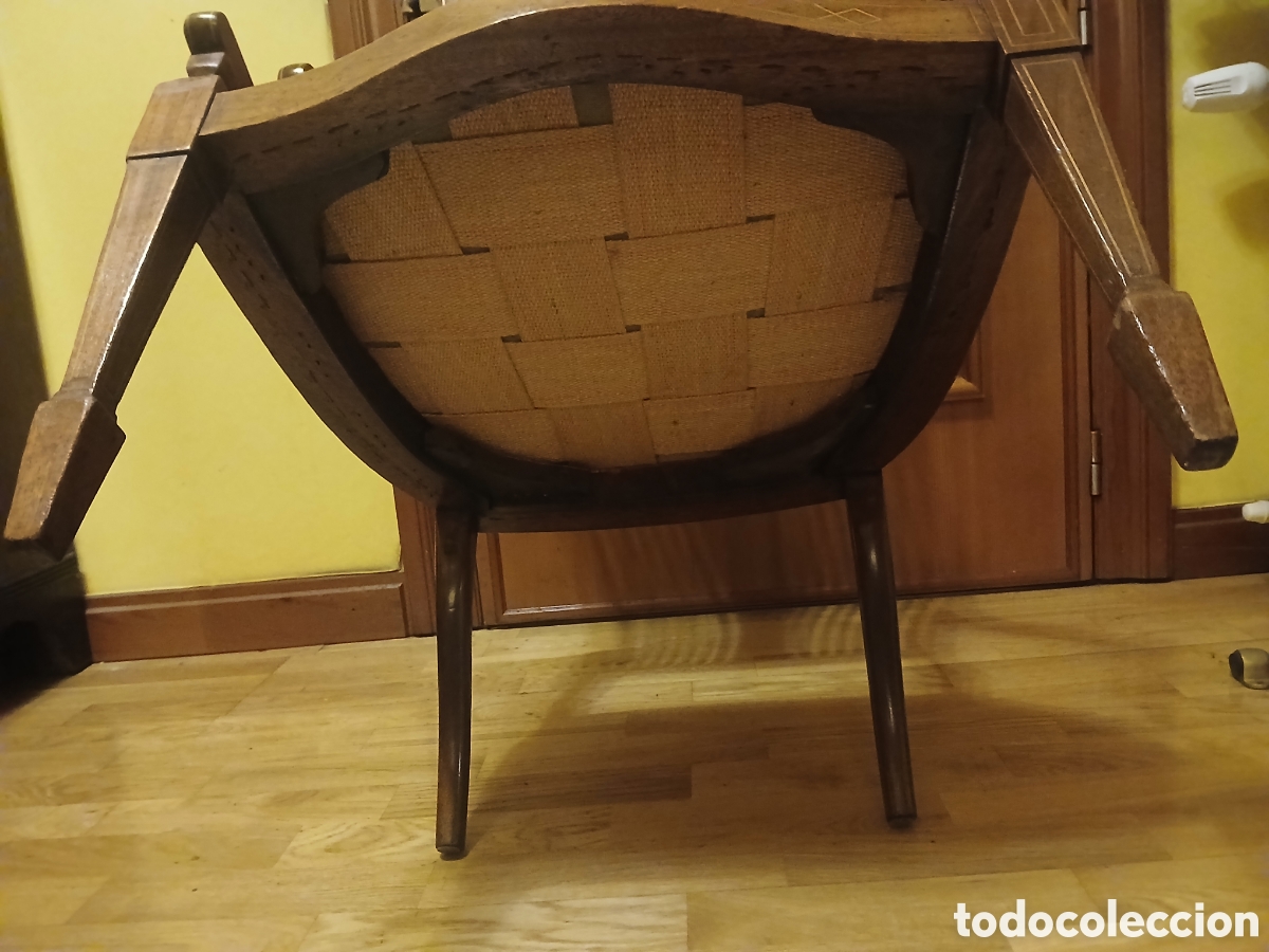 Antig&uuml;edades: Antigo silla de Escritorio - Foto 11